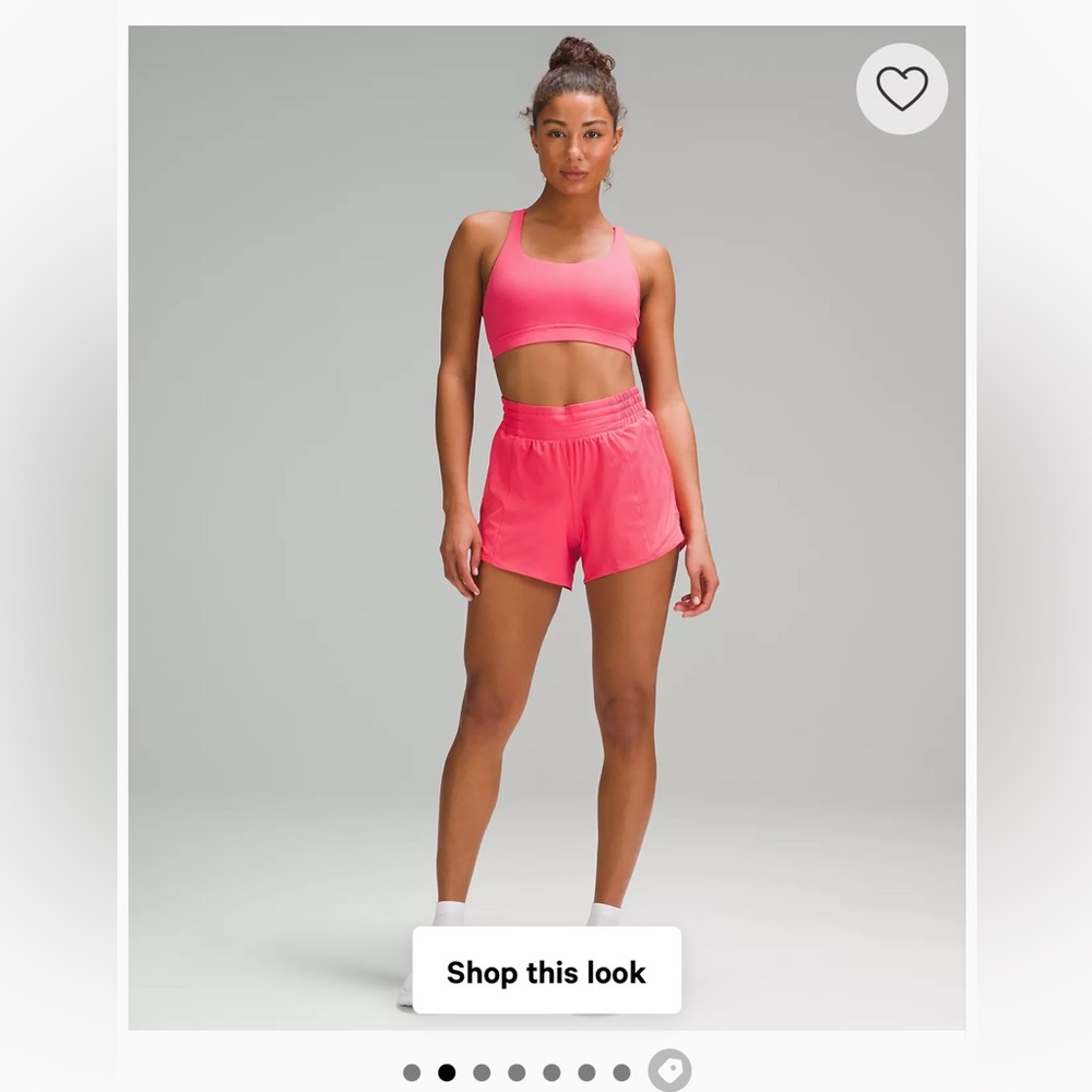 Hotty hot Lululemon 4’ shorts size 8